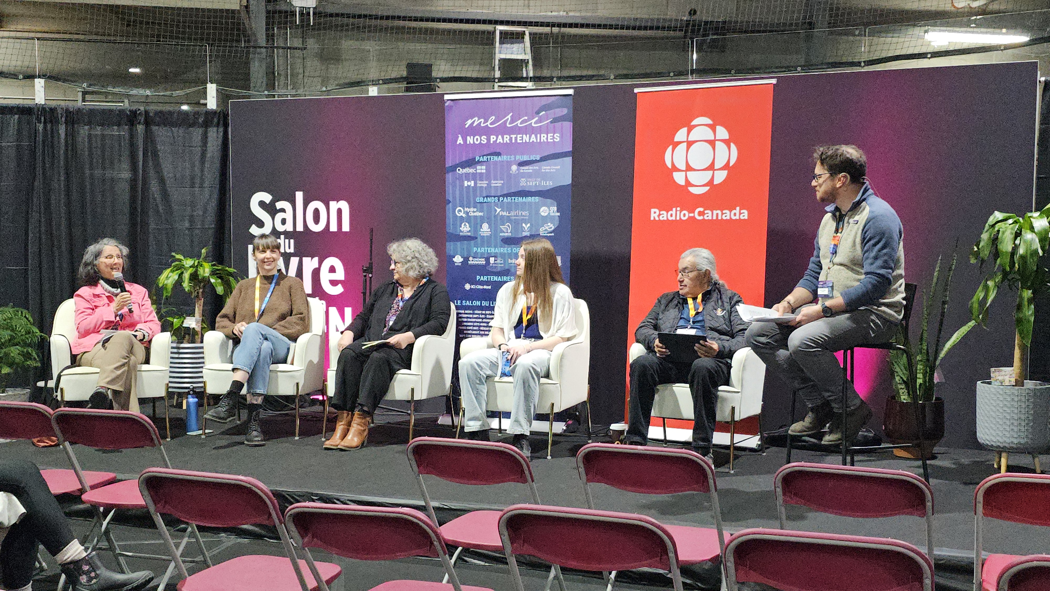 Sylvie Chenard au Salon du livre de Sept-Iles en 2025