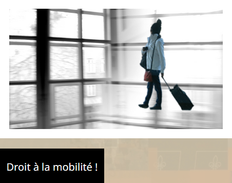 Photopoème : Mobile mobilité manifeste